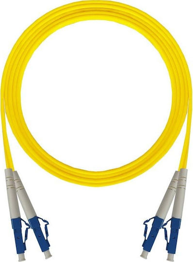 Central Καλώδιο Οπτικής Ίνας LC/APC-LC/APC 3m Κίτρινο