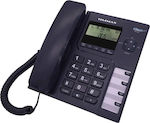 Telemax 925 Ενσύρματο Τηλέφωνο Γραφείου Μαύρο