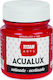 Titan Acualux Satin Craft Pigment Red for Wood Metallic Water Colour Bermellon 805 100ml