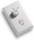 Perenz 7096 Schalter für Ventilator Weiß