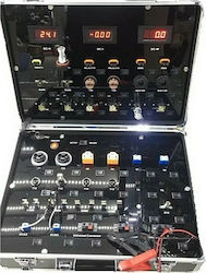 6481 Ψηφιακό Battery Tester με Κροκοδειλάκια