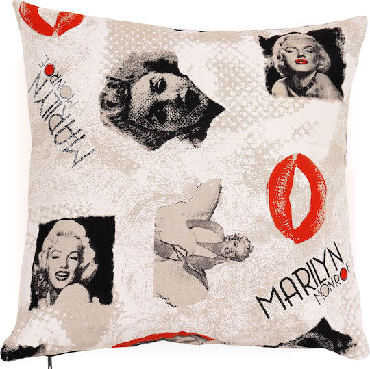 Mc Decor Sofa-Kissen Marilyn Ecru 45x45cm