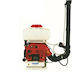 Blue Bird Shredder 3WF-600 Pulverizator Benzină 3.5hp cu Capacitate 14lt în culoarea Roșu