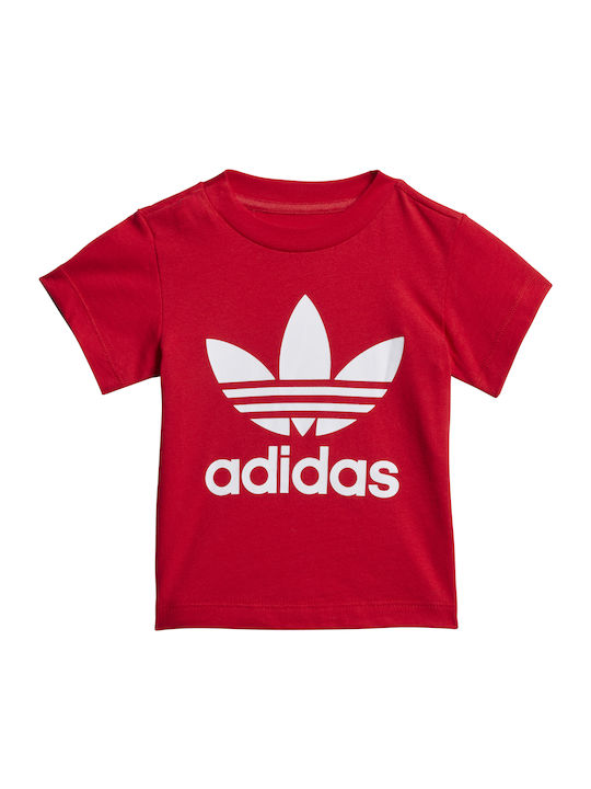adidas Kids' T-shirt Red Originals TREFOIL