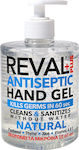 Intermed Reval Plus Antiseptic Hand Gel with Pump 500ml Natural