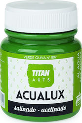 Titan Acualux Satin Vopsea acrilică Verde pentr...