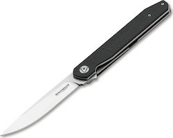 Boker Magnum Miyu Pocket Knife Black with Blade made of Stainless Steel