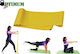 Optimum Bandă Elastică De Fitness Moale Galbenă 2.5m 2.5m