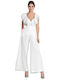 Women's MAXIN White jumpsuit 911122-13.2-FTM