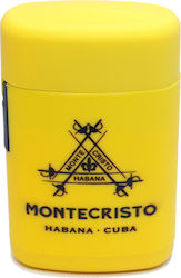 Habanos Feuerzeuge Flamme Jet Gelber Montecristo