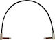 Ernie Ball Flat Ribbon Patch Cable 6.3mm male - 6.3mm male 0.3m (P06227)