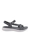 Heathered River Strap Flache Sandalen für Damen Sportlich in Gray Farbe