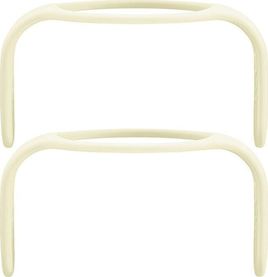 Mam Hold My Bottle Plastic White Sippy Cup Handles for 0+ Months 2 Pieces