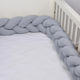 Baby Oliver Design Crib Bumpers Braided Inside ...