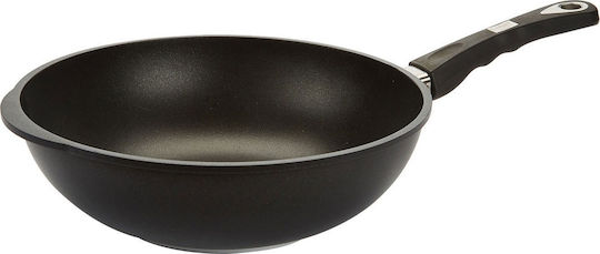 AMT Gastroguss Wok din Aluminiu cu Strat Antiaderent 30cm