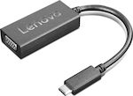 Lenovo Μετατροπέας USB-C male σε VGA female (4X90M42956)