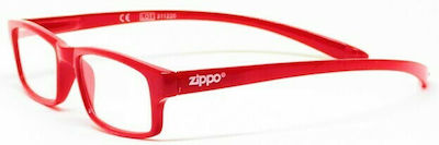 Zippo Lesebrille +1.00 in Rot Farbe 31Z-B10-RED100