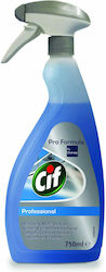 Cif Professional Spray Τζαμιών 750ml
