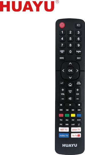 Hisense Συμβατό Τηλεχειριστήριο DC-506 για Τηλεοράσεις Hisense