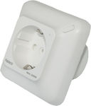 SP12 Single Power Socket Wi-Fi Connected White 10A