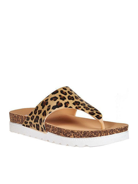 Mitsuko Дамски Сандали Flatforms Кафяви