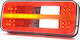 WAS Φως Τρέιλερ LED Αδιάβροχο Neon με Βίδες 12/24V 1τμχ