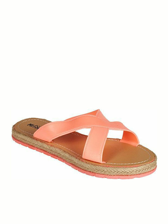 Mitsuko Frauen Flip Flops in Rosa Farbe