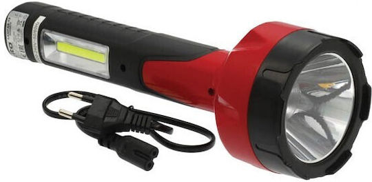 Vito Tools Επαναφορτιζόμενος Φακός LED IP20 με Μέγιστη Φωτεινότητα 145lm