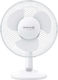 Sencor Επιτραπέζιος Ανεμιστήρας 30W Διαμέτρου 23cm Λευκός