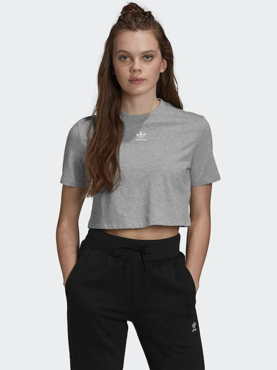 Adidas Trefoil Essentials GD4369 Medium Grey Heather Skroutz.gr