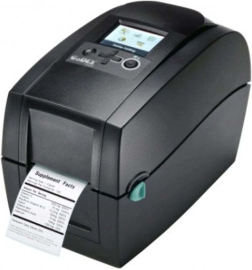 Godex RT230i Εκτυπωτής Ετικετών USB, Serial, Ethernet 300 dpi