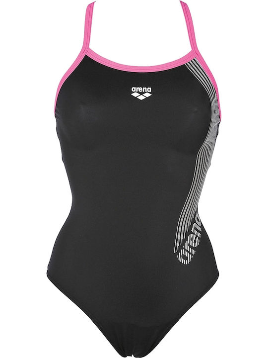 Slipstream Athletic One-Piece Swimsuit Black