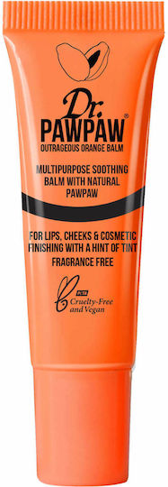 Dr. Pawpaw Liquid Ρουζ Outrageous Orange Balm
