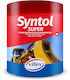 Vitex Βερνικόχρωμα Αντιδιαβρωτικό Διαλύτου Super Syntol 0.75lt Λευκό