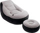 Inflatable Lounge Chair Beige 105cm