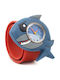 Kids Analog Watch Wacky with Rubber/Plastic Strap Light Blue