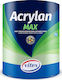 Vitex Acrylan Max Plastic Acrilyc Paint for Exterior Use 0015 White Glove 3lt