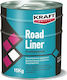 Kraft Road Liner Χρώμα Διαγραμμίσεων Ακρυλικό Λευκό 1lt 1kg