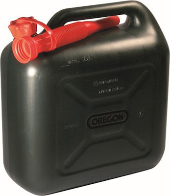 Oregon Recipient de combustibil Plastic cu Tub de Extensie 20lt Negru 013222