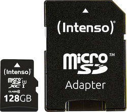 Intenso Professional microSDXC 128GB Clasa 10 U3 UHS-I cu adaptor