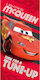 Dimcol Cars 41 Παιδική Πετσέτα Θαλάσσης Κόκκινη Disney Cars 140x70εκ.