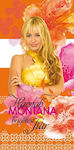 Palamaiki Hannah Montana Παιδική Πετσέτα Θαλάσσης Πορτοκαλί 150x75εκ.
