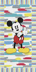 Palamaiki Disney Caleffi Camp Παιδική Πετσέτα Θαλάσσης Mickey 150x75εκ.