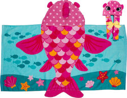 Stephen Joseph Hooded Towel Fish Kids Beach Pon...