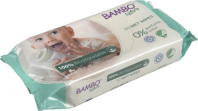 Bambo Nature Baby Wipes without Fragrance 50pcs