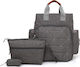 Diaper Bag B-123 Grey