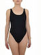 Bluepoint One-Piece Swimsuit with Open Back Beige