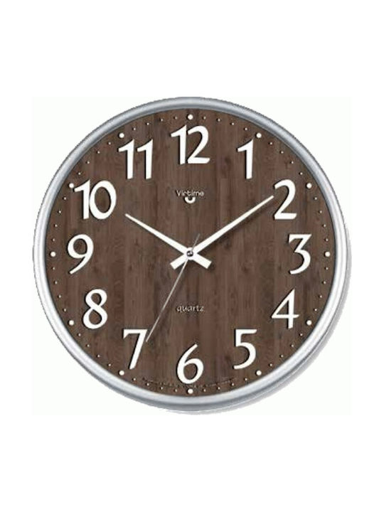 Virtime Wall Clock Plastic 2 Ø26cm