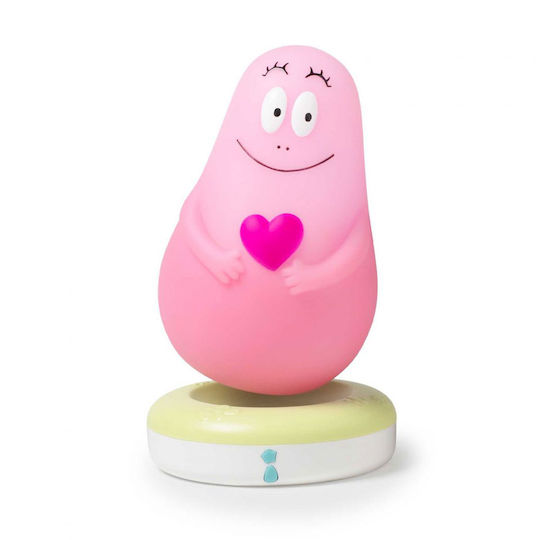 Pabobo Kids Decorative Lamp Lumilove Barbapapa Pink