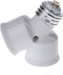 Geyer Steckdosenadapter Verlängerung für Steckdosen E27